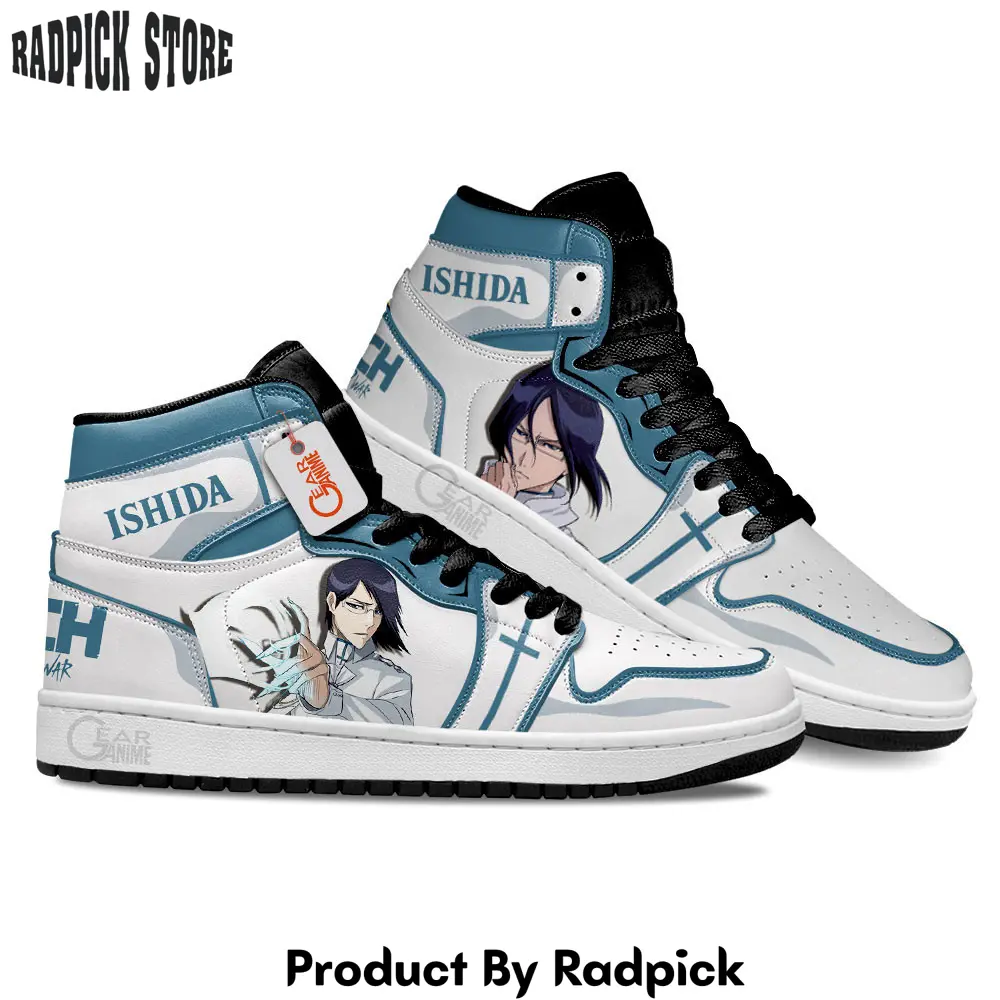 Uryuu ishida air jordan high top sneakers anime  rp0353312